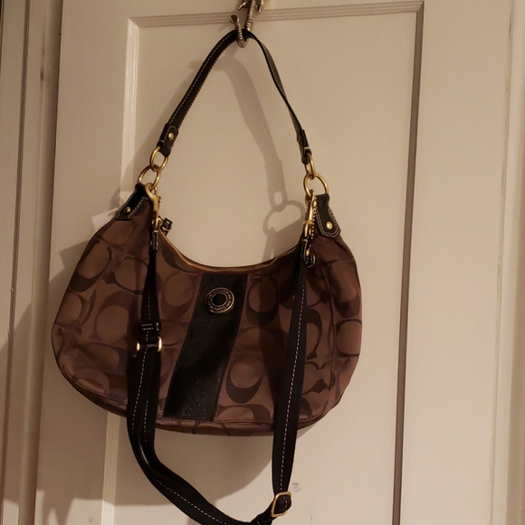 Coach Monogram Handbag - Picture 3 of 12